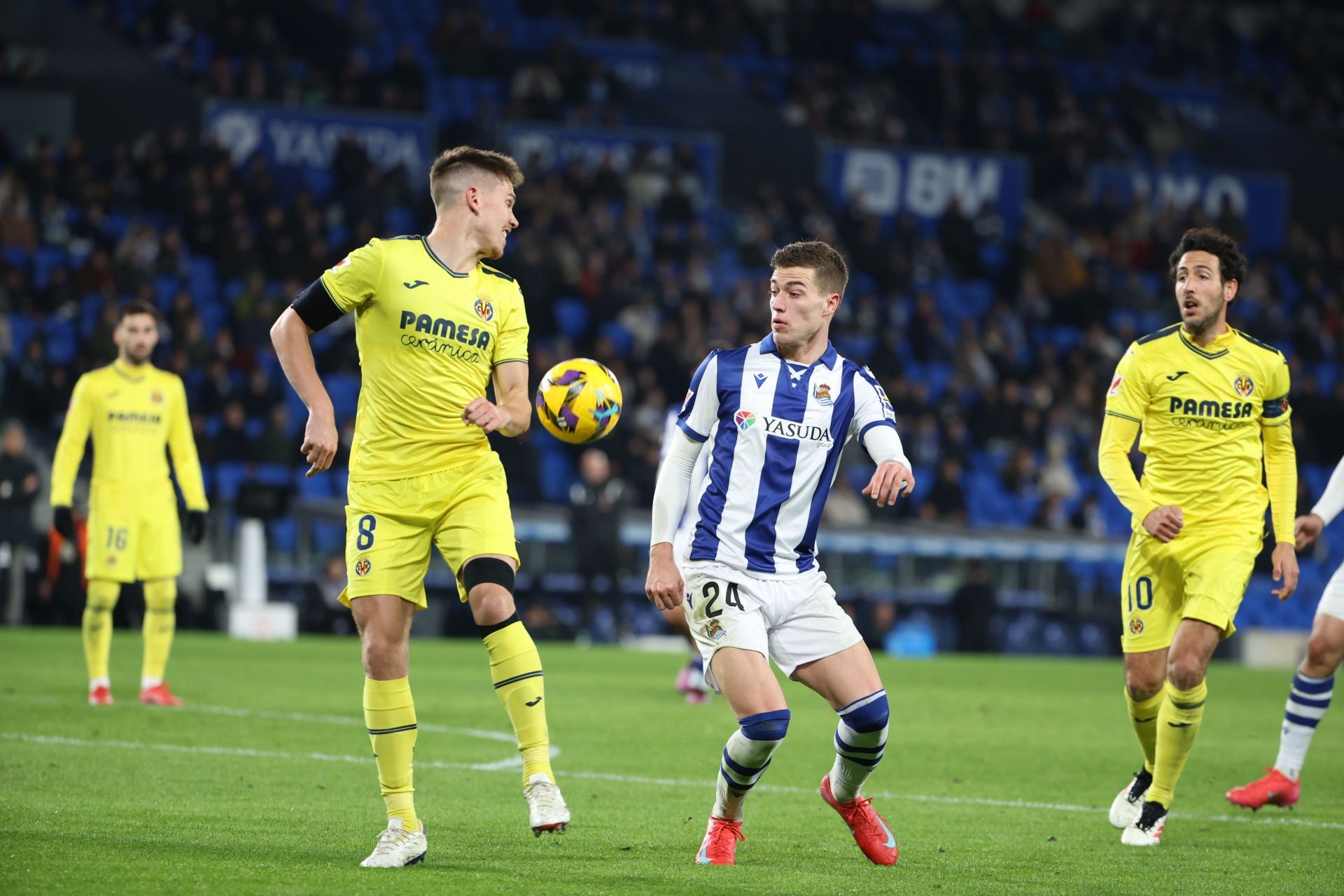 Las mejores imágenes del Real Sociedad - Villarreal