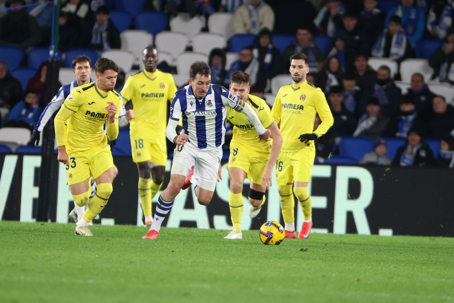 Las mejores imágenes del Real Sociedad - Villarreal