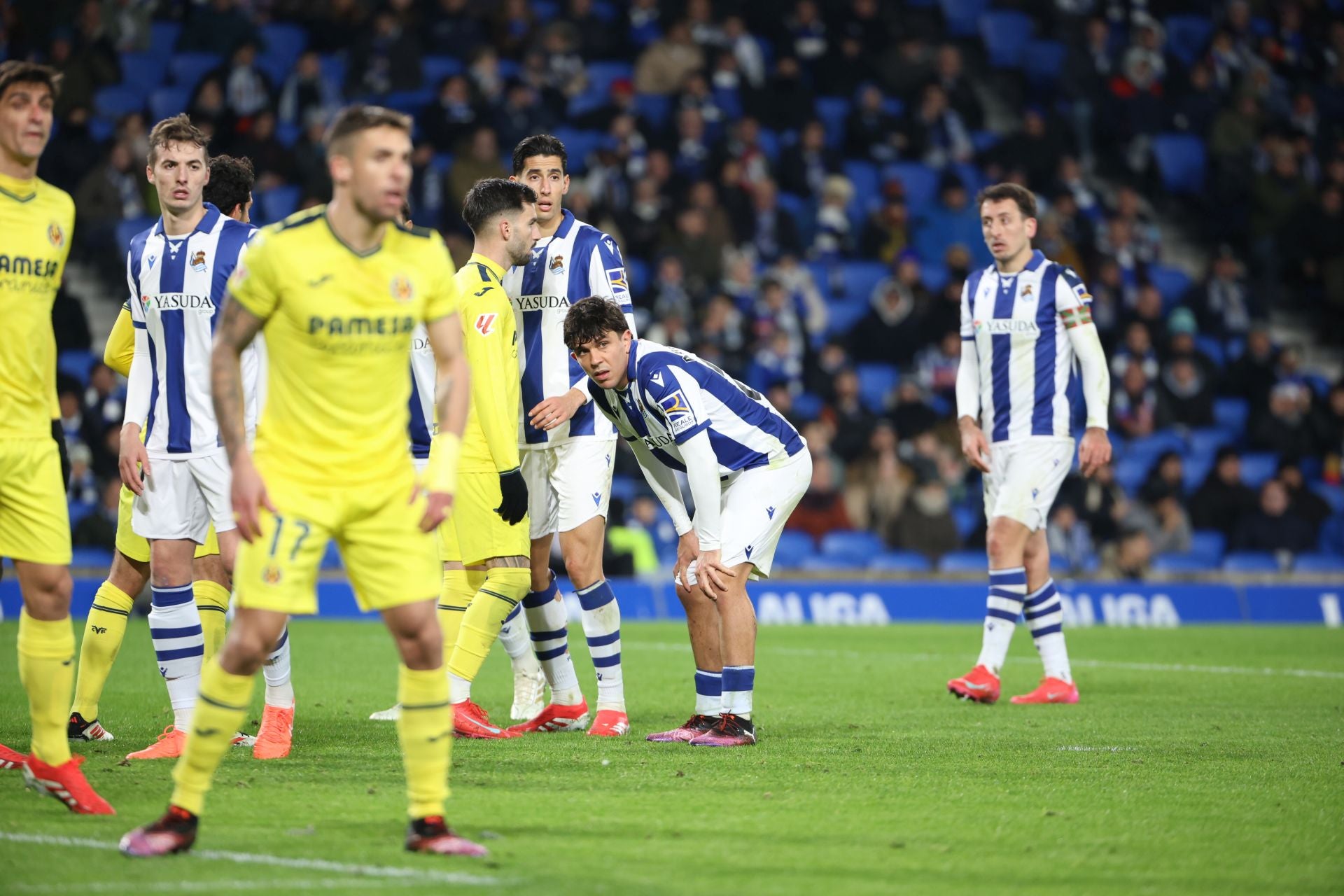 Las mejores imágenes del Real Sociedad - Villarreal