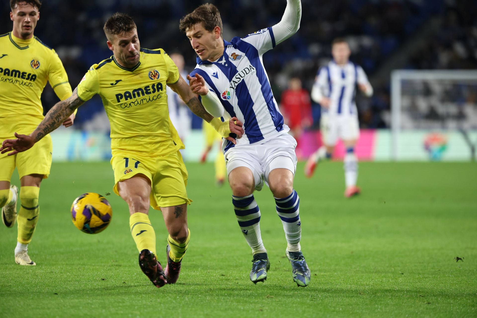 Las mejores imágenes del Real Sociedad - Villarreal