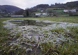 Termómetros bajo cero en gran parte de Gipuzkoa