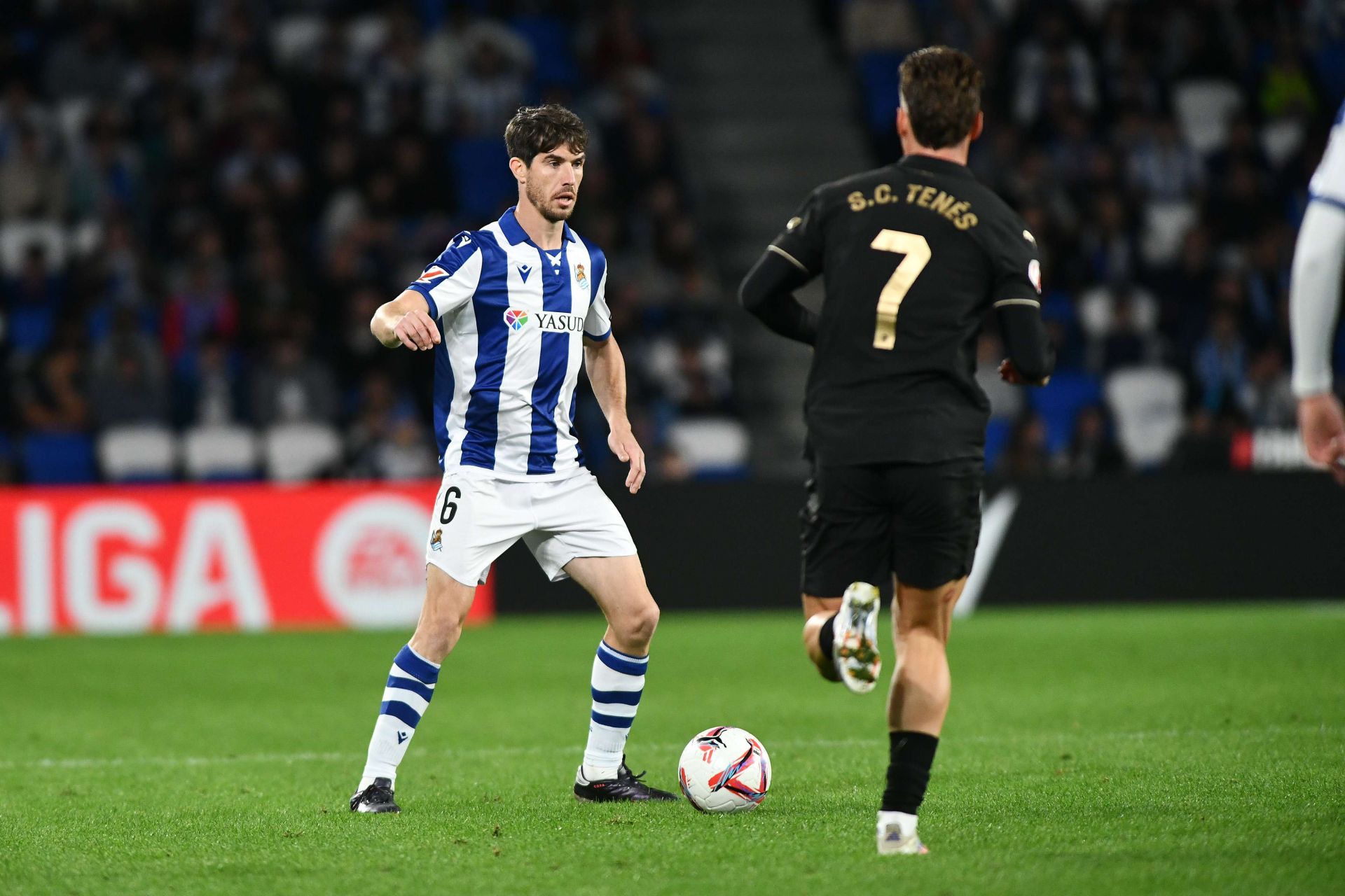 Aritz en su encuentro ante el Valencia.