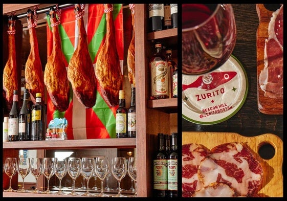 Interior del bar Zurito, ubicado en la zona antigua de Boston (Estados Unidos).