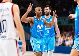 Jayson Granger, en el último encuentro ante el Burgos en el WiZink Center.