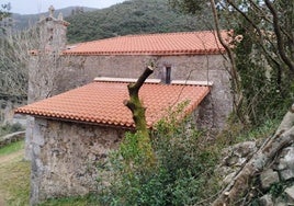 Vista de la ermita de Santa Ana, tras la rehabilitación.