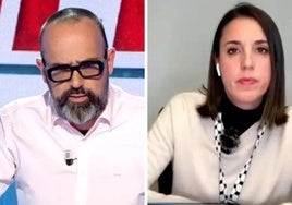 Rifirrafe entre Risto Mejide e Irene Montero: «No entiendo que respondas con esa agresividad...»