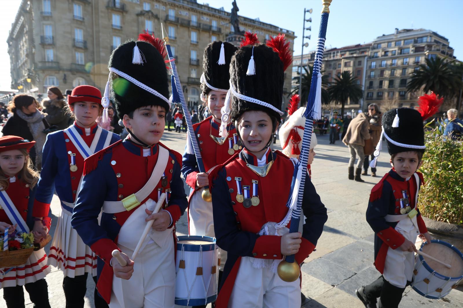 Los txikis, preparados para el gran día