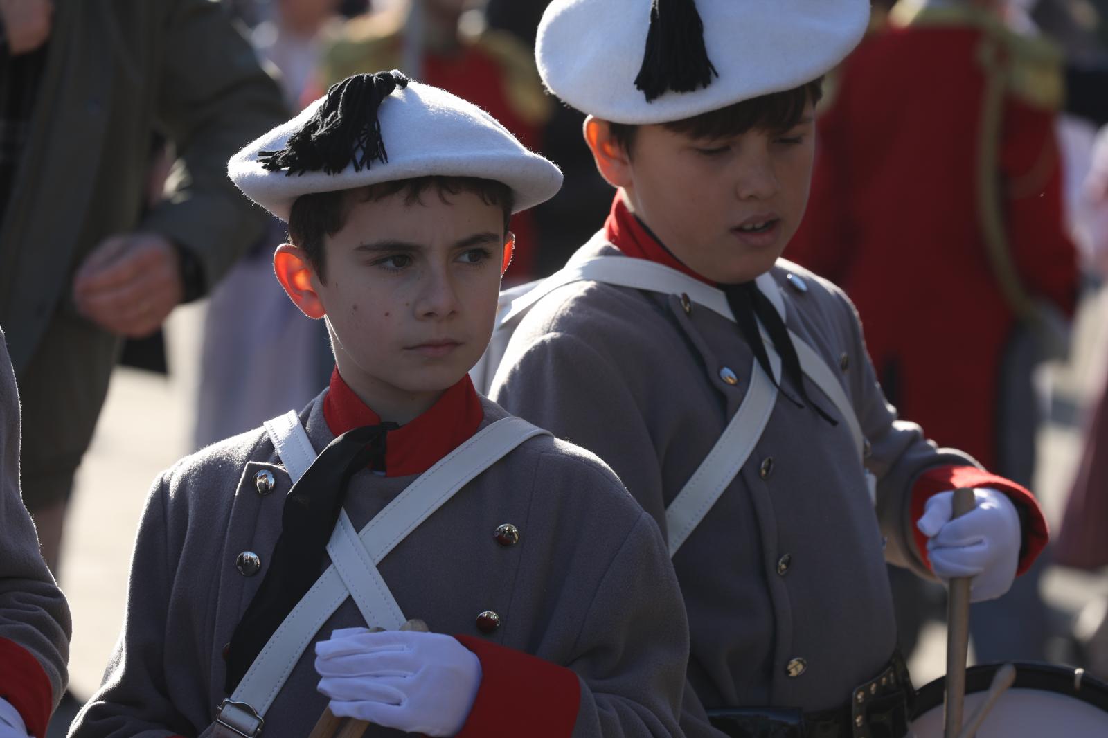 Los txikis, preparados para el gran día