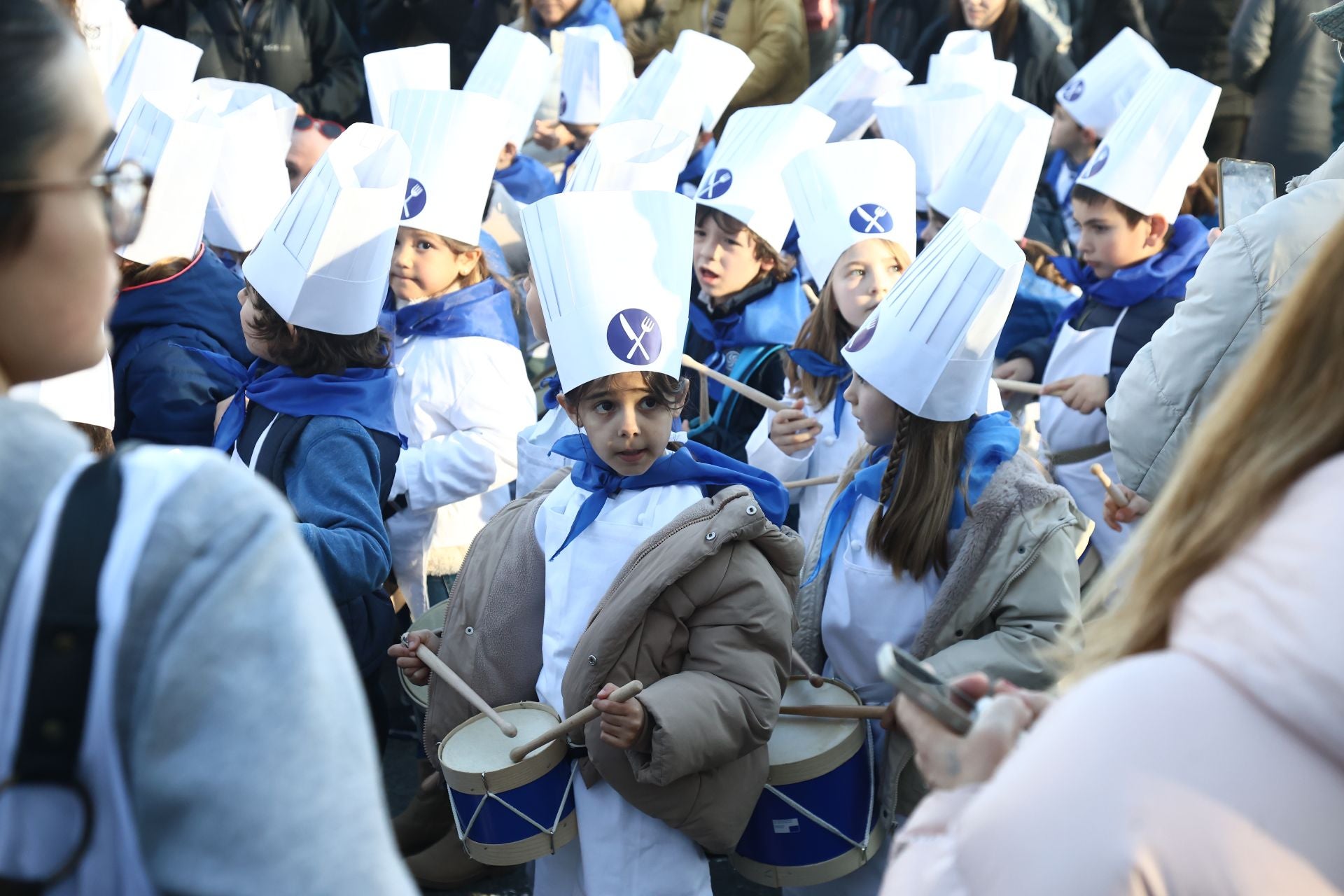 Sonrisas e ilusión por doquier