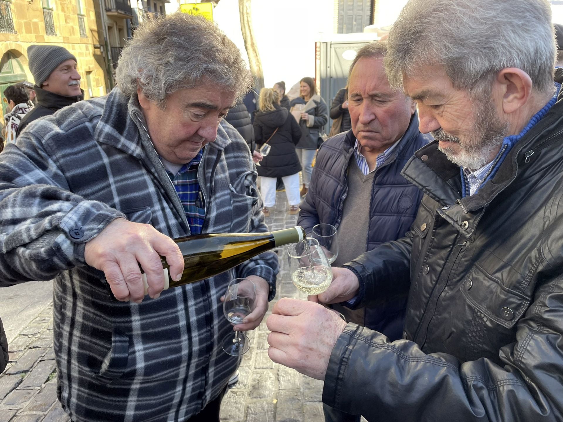 Radiante txakoli eguna en Getaria