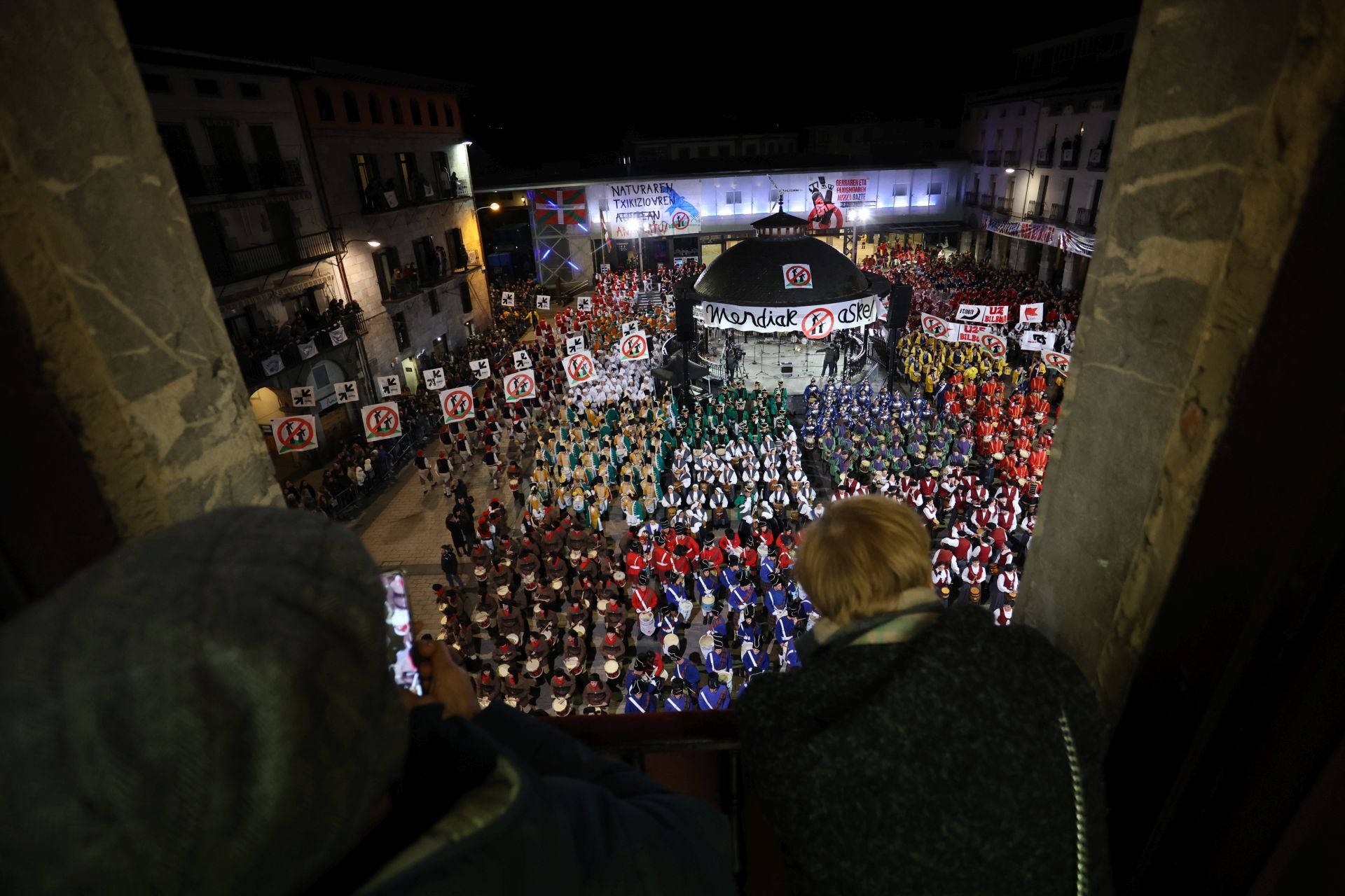 Los tambores y barriles ya se escuchan en Azpeitia