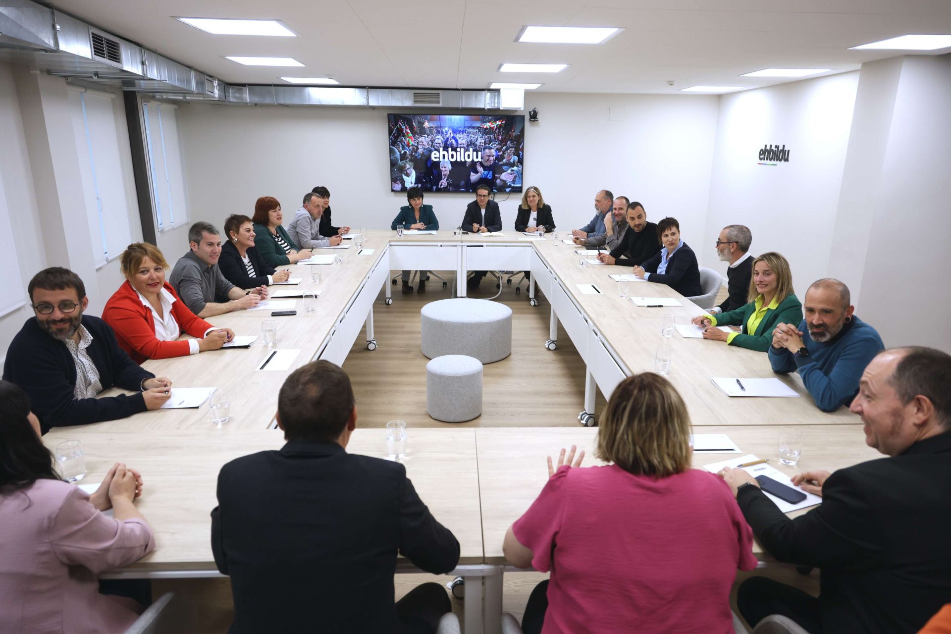Estos son los 33 miembros de la Mesa política EH Bildu que propone la dirección
