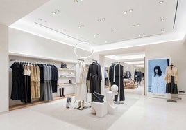 Imagen de archivo de una tienda de Massimo Dutti.