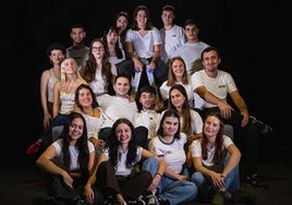 El equipo del grado Comunicación Audiovisual de Mondragon Unibertsitatea que organiza el festival.