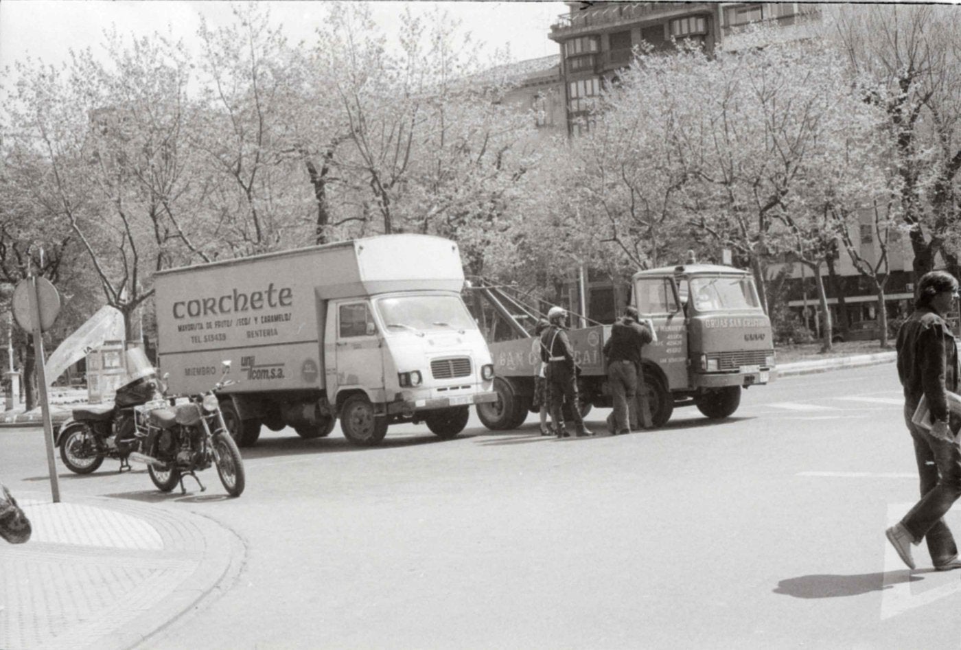 1985 | El depósito de vehículos de Atotxa, colapsado
