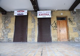 Local del bar Ostertz del paseo del Muelle, ahora ocupado por Kantina Kaia.