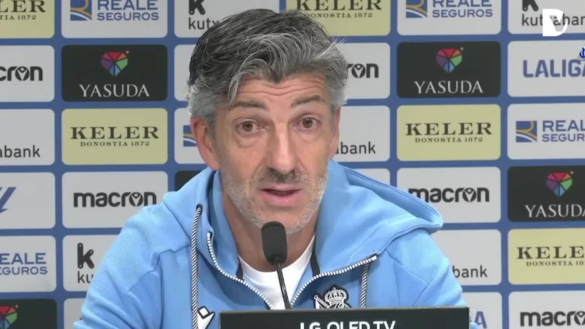 Imanol Alguacil: «El partido ante el Getafe es clave para seguir arriba en la Liga»