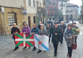 El homenaje a Murguia celebrado hace un año.