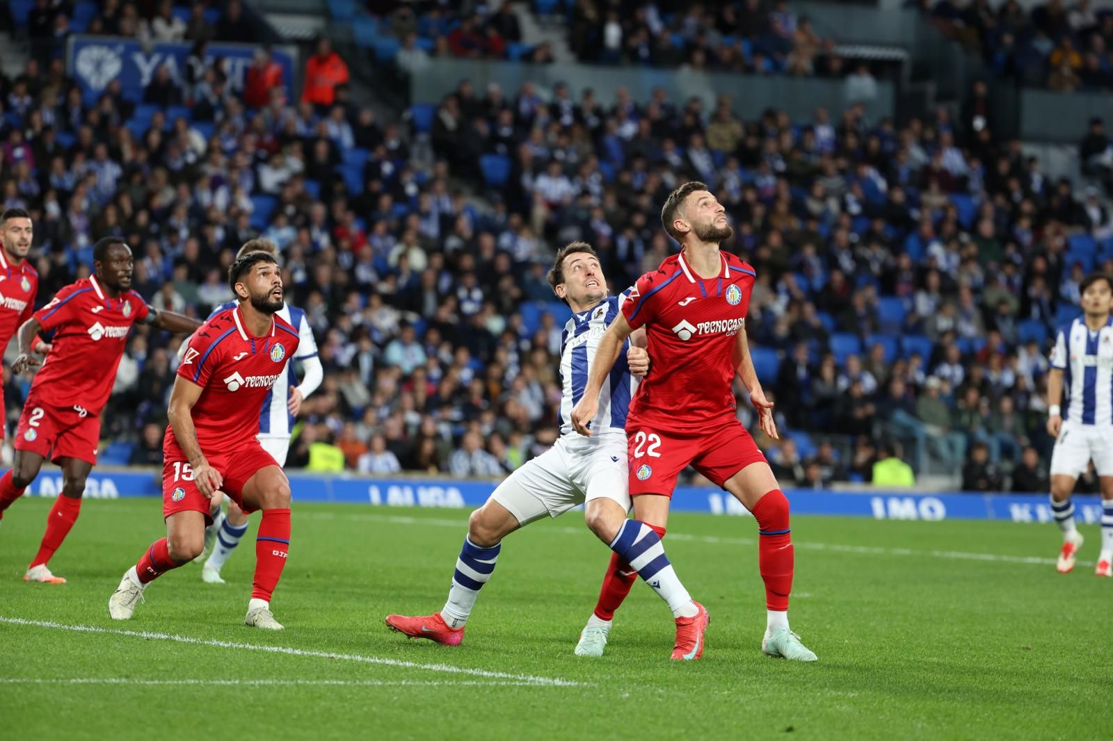 Las mejores imágenes del Real Sociedad 0 - Getafe 3