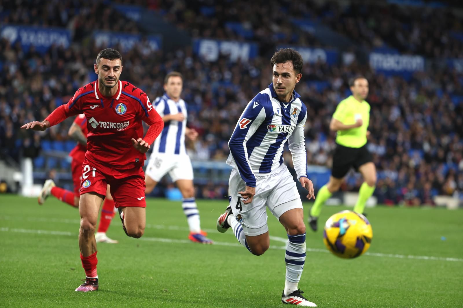 Las mejores imágenes del Real Sociedad 0 - Getafe 3