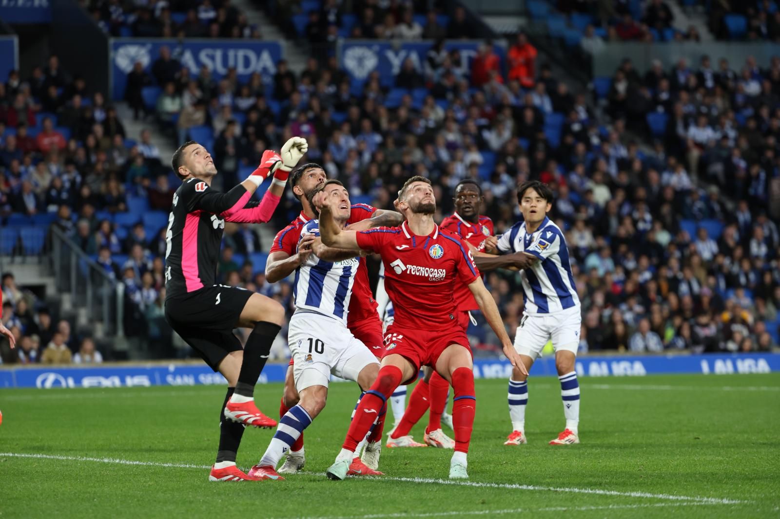 Las mejores imágenes del Real Sociedad 0 - Getafe 3