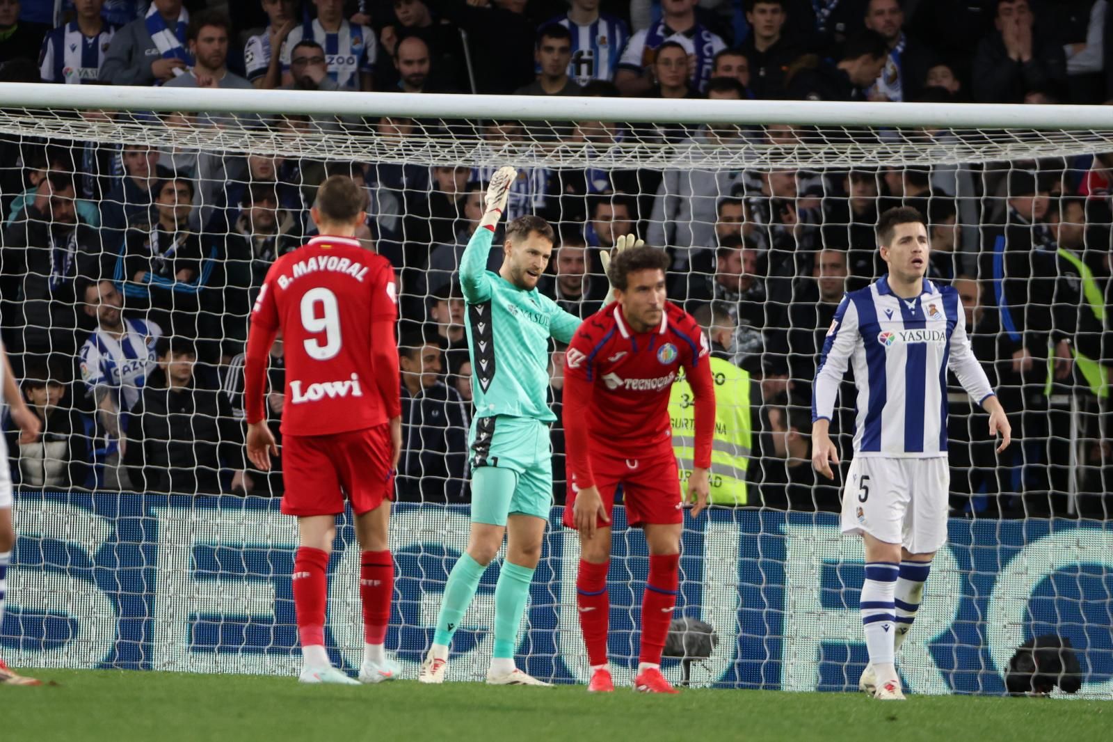 Las mejores imágenes del Real Sociedad 0 - Getafe 3