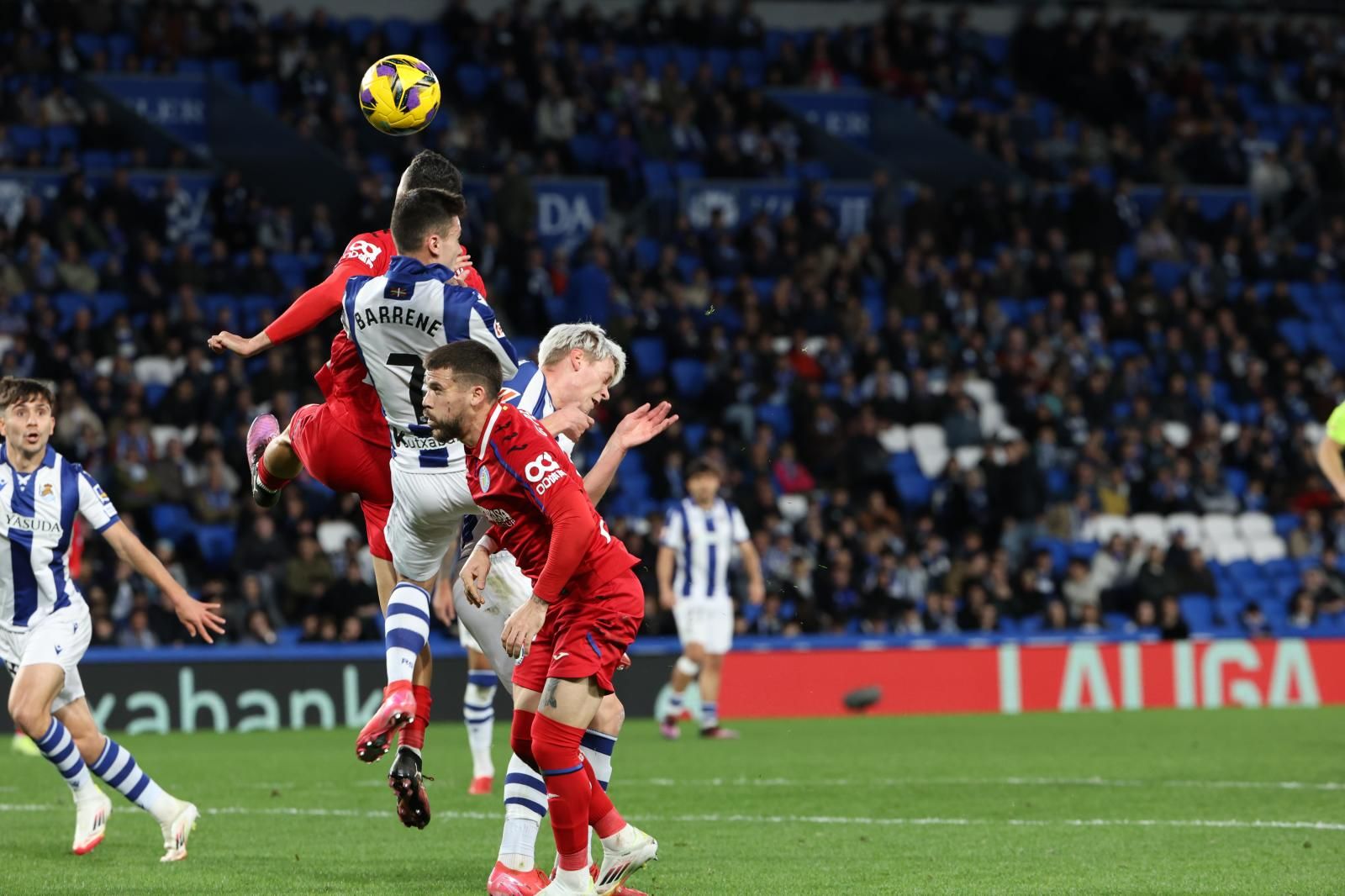 Las mejores imágenes del Real Sociedad 0 - Getafe 3