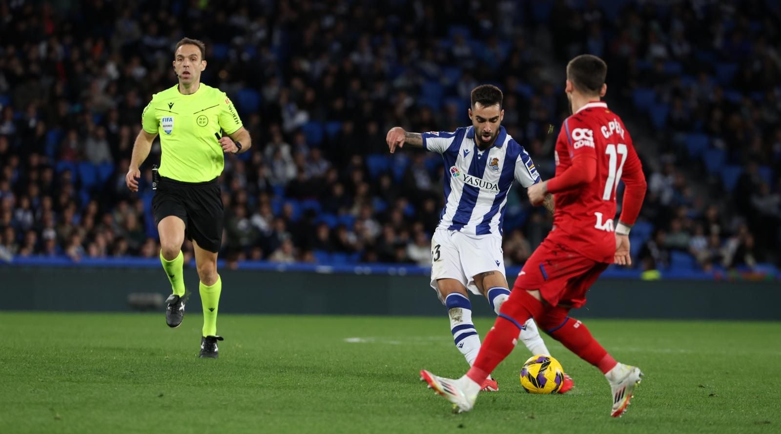 Las mejores imágenes del Real Sociedad 0 - Getafe 3