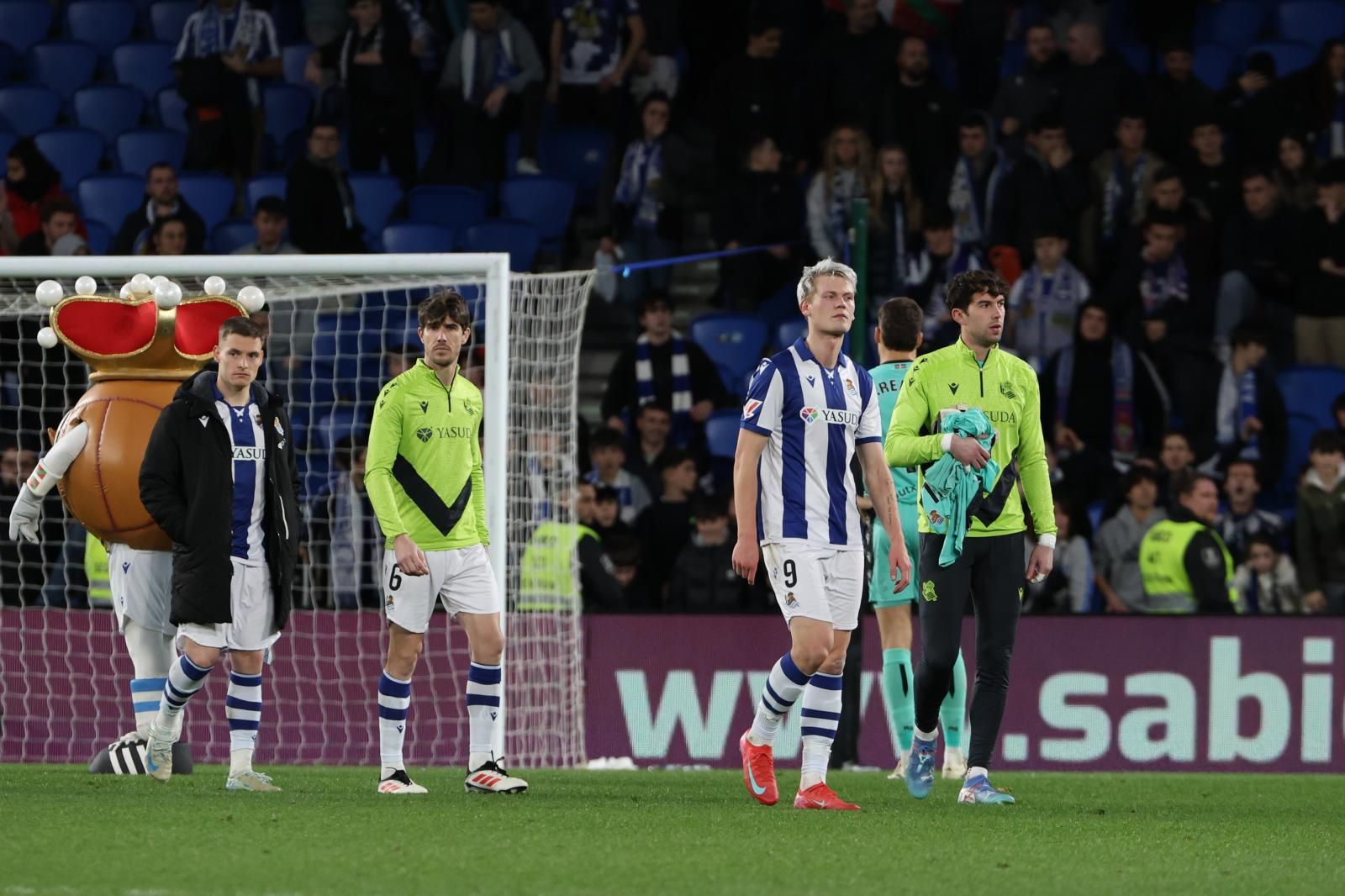 Las mejores imágenes del Real Sociedad 0 - Getafe 3