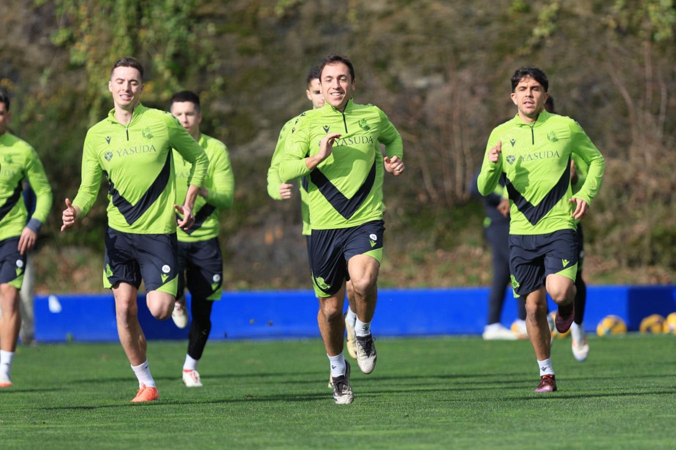 Imanol, con casi todos disponibles ante Osasuna