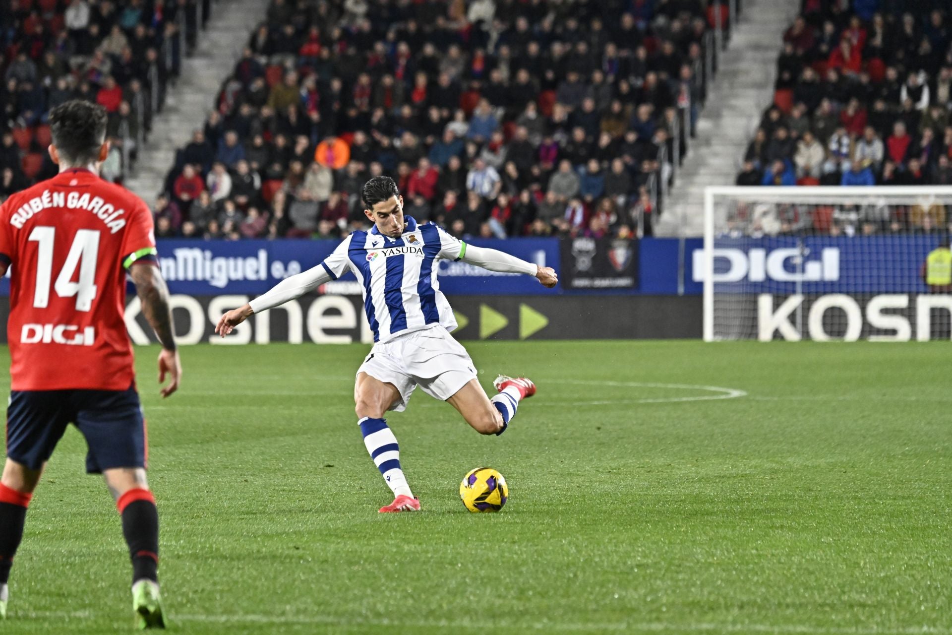 Las mejores imágenes del partido de El Sadar