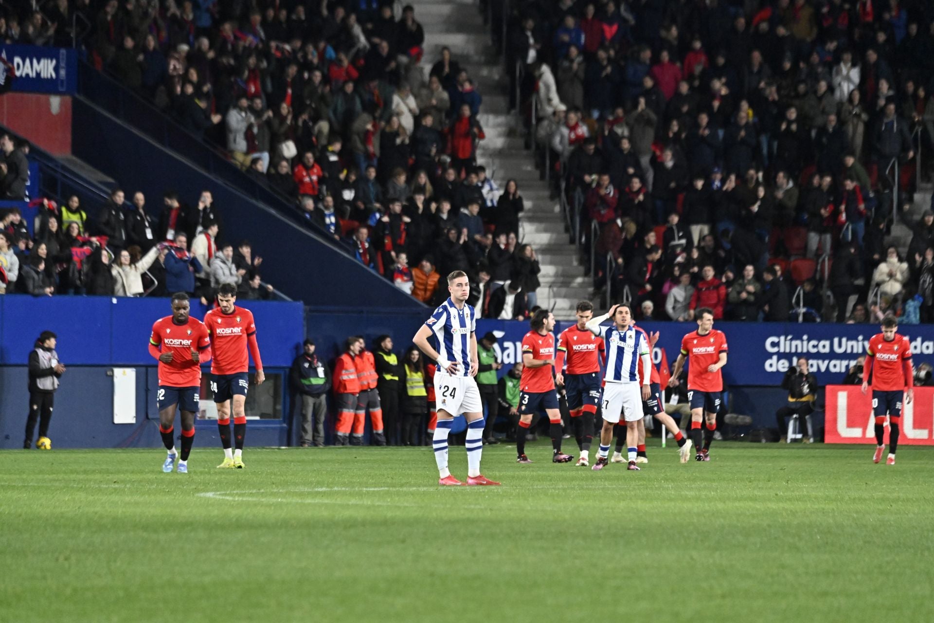 Las mejores imágenes del partido de El Sadar