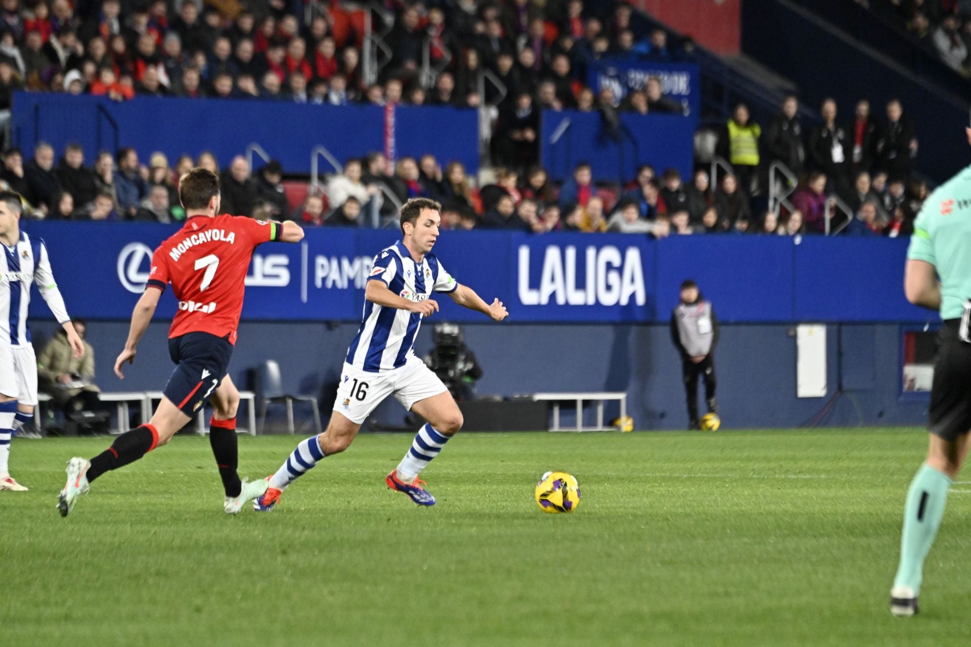 Las mejores imágenes del partido de El Sadar