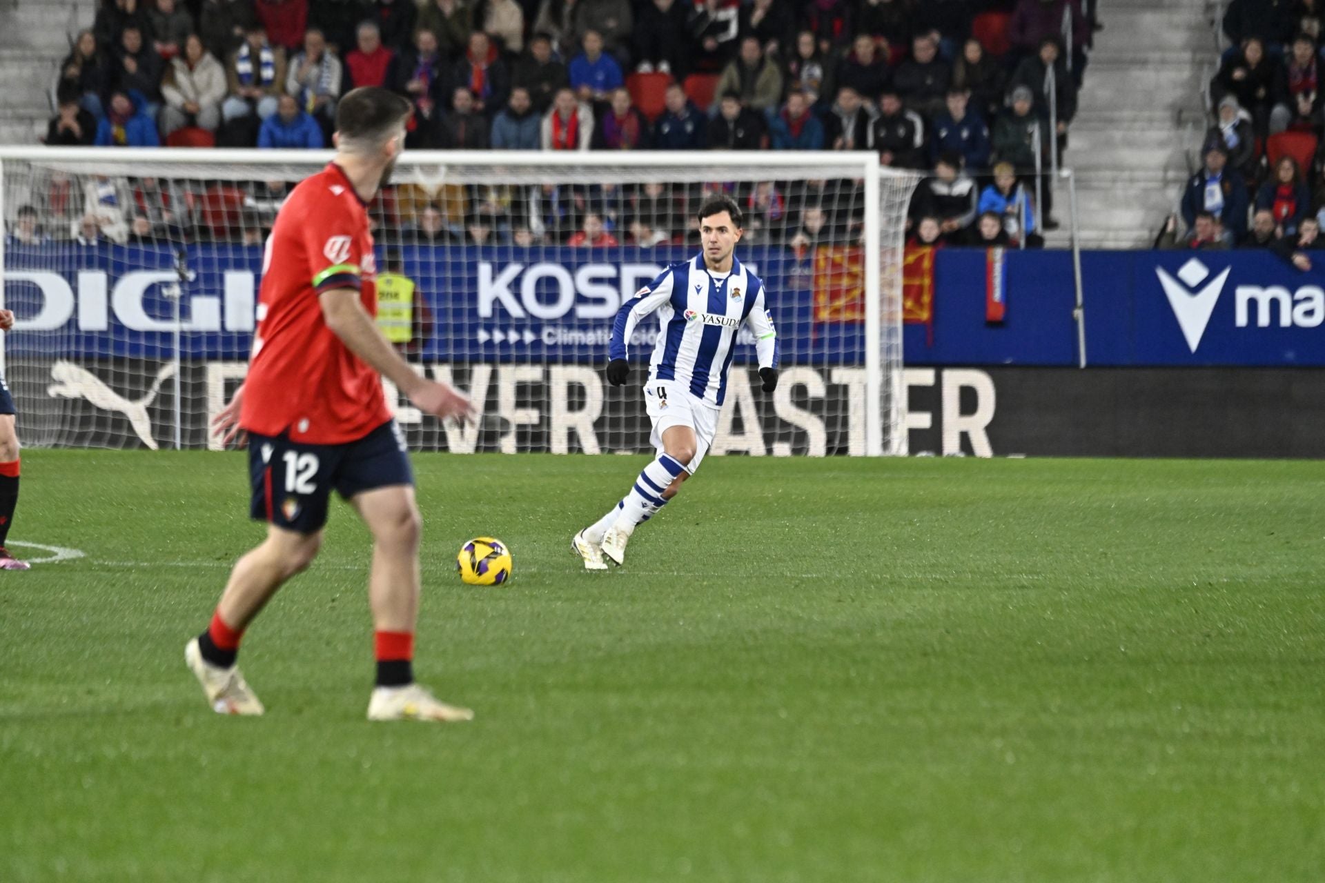 Las mejores imágenes del partido de El Sadar