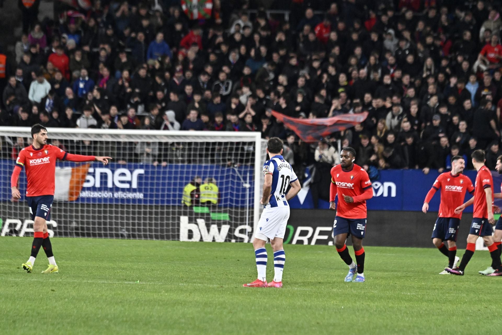 Las mejores imágenes del partido de El Sadar