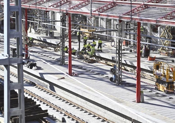 La estación de Atotxa seguirá en obras hasta final de año