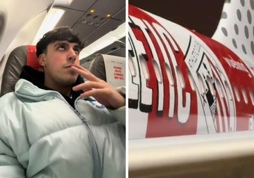 El colmo para un aficionado de la Real Sociedad: Viajar en el avión del Athletic, «¿no había otro?»