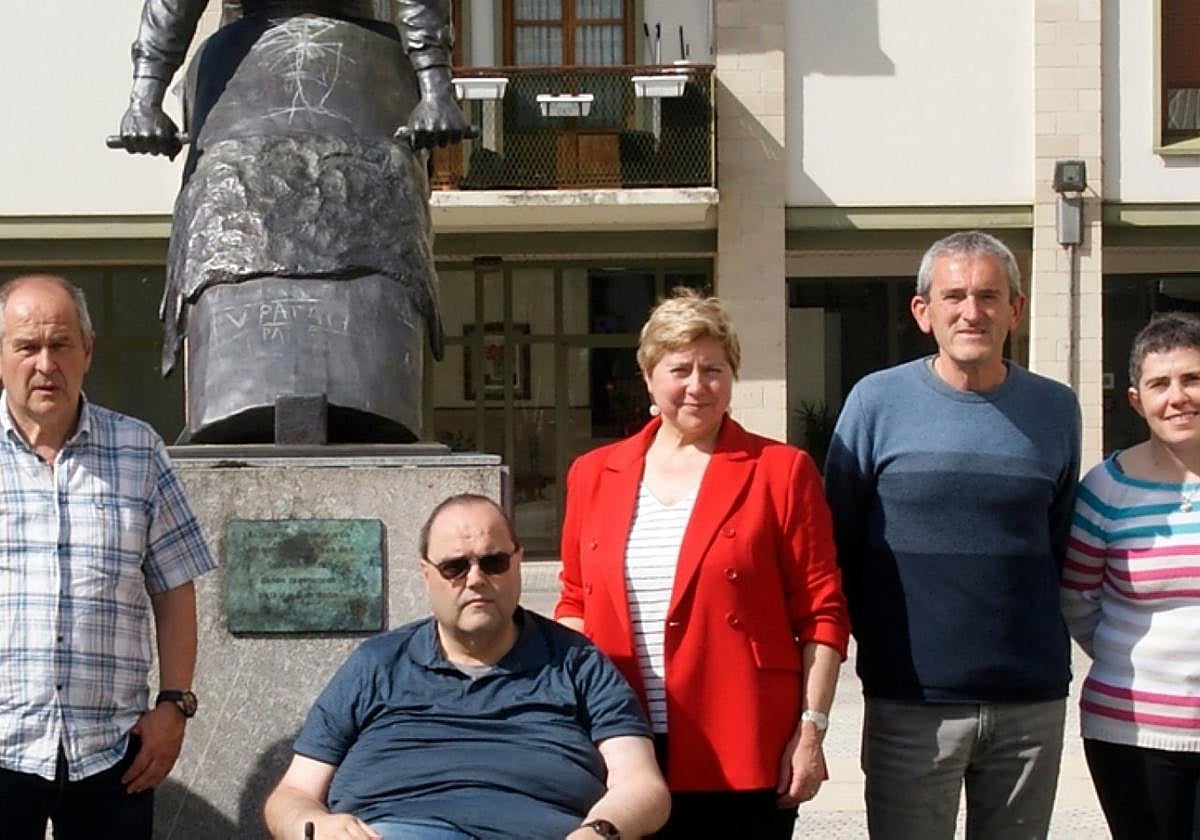 Grupo municipal de concejales del PNV de esta legislatura.