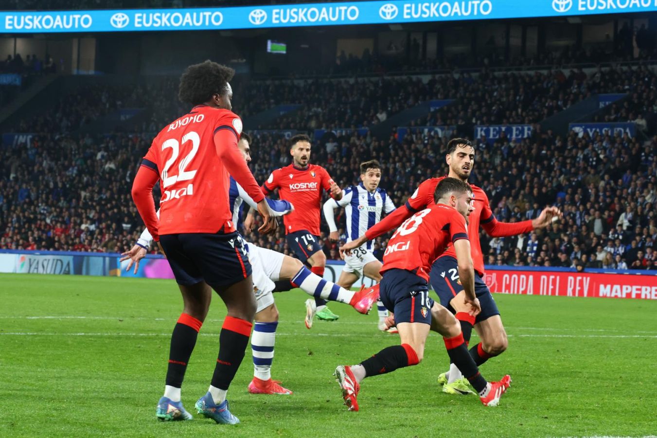 El Real 2 - Osasuna 0, en imágenes