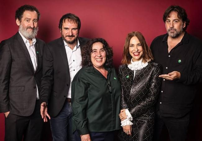 Directores nominados, Garaño, Arregi, Echevarría, Paula Ortiz e Isaki Lacuesta.