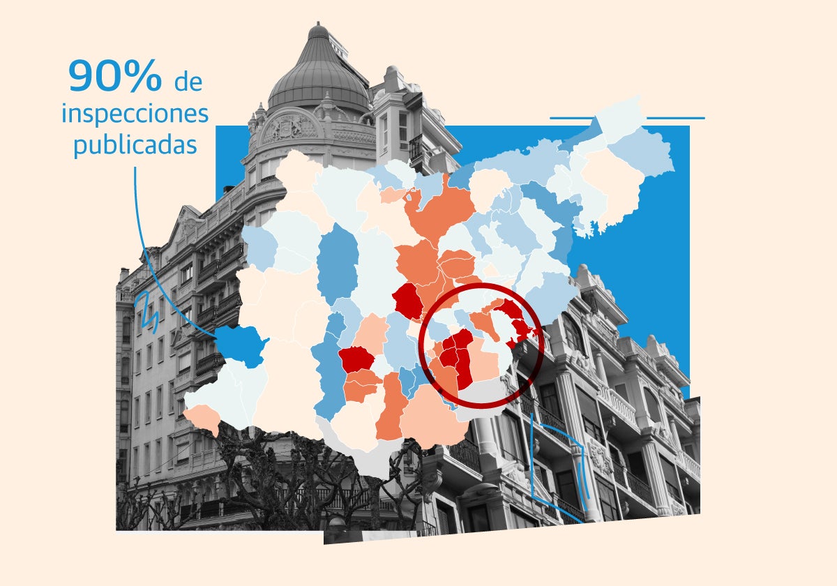 Cuatro de cada diez edificios antiguos de Gipuzkoa no han pasado la inspección obligatoria