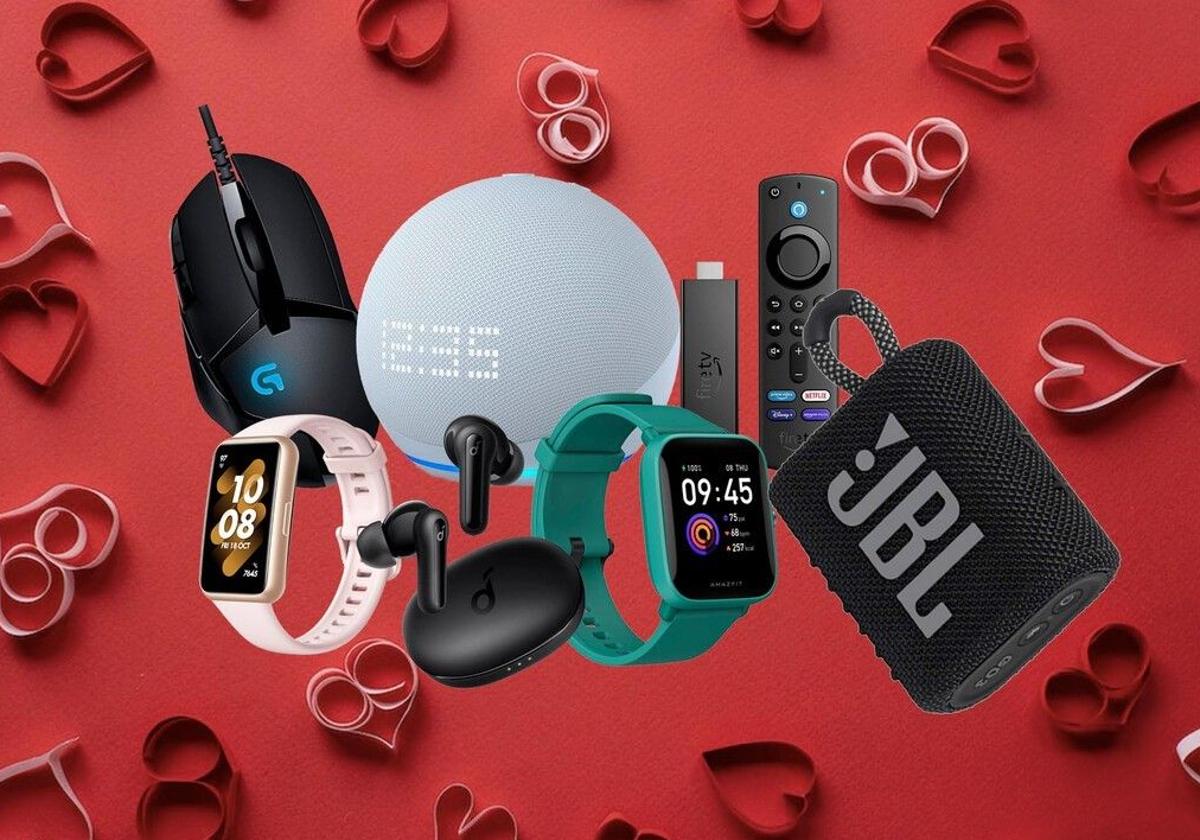 Regalos 'tech' perfectos para San Valentín