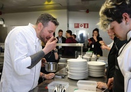 Imagen de archivo de una cena organizada en el Basque Culinary Center.