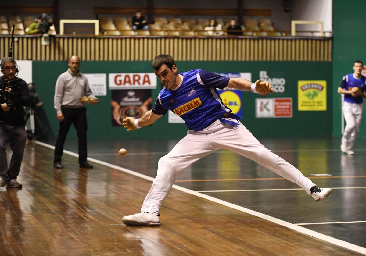 Joseba Ezkurdia, el pasado domingo en el Astelena.