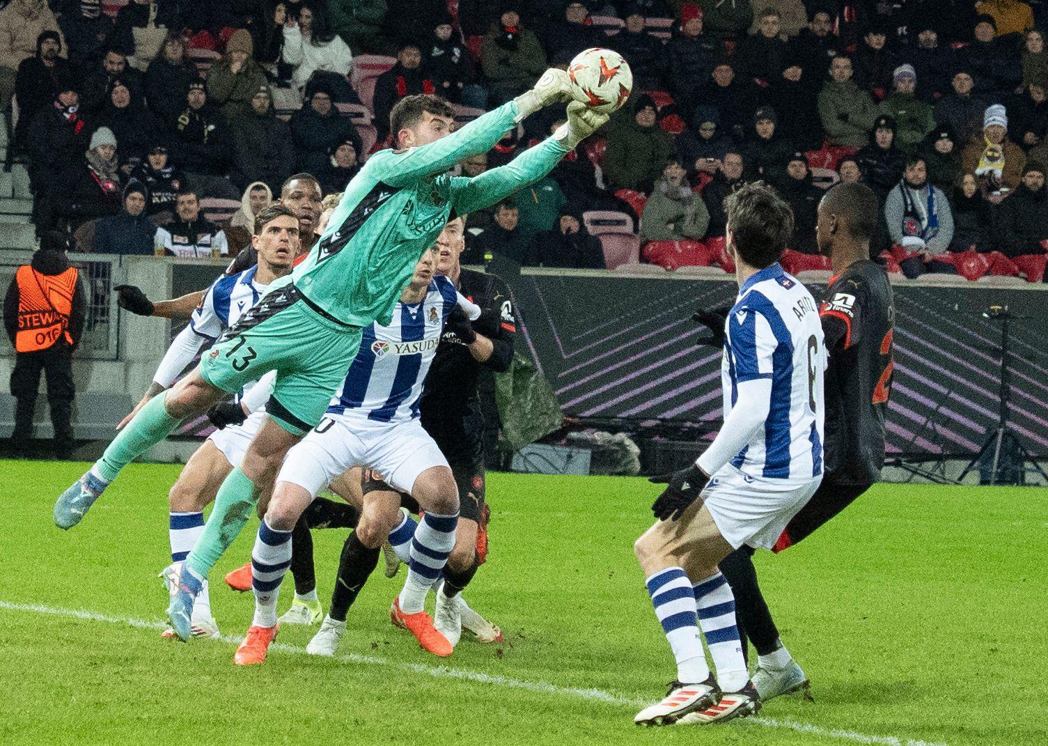 El triunfo de la Real Sociedad ante el Midtjylland, en imágenes