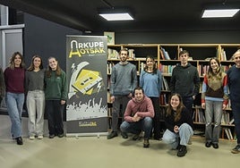 Zazpigarren edizioan hautatuak izan diren protagonistak eta Kururaz kooperatibako kidea.