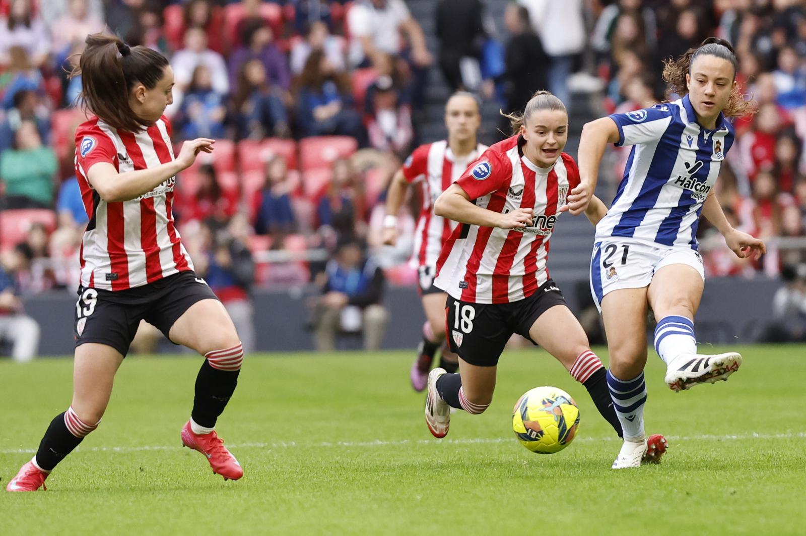 La Real cae en el derbi de San Mamés
