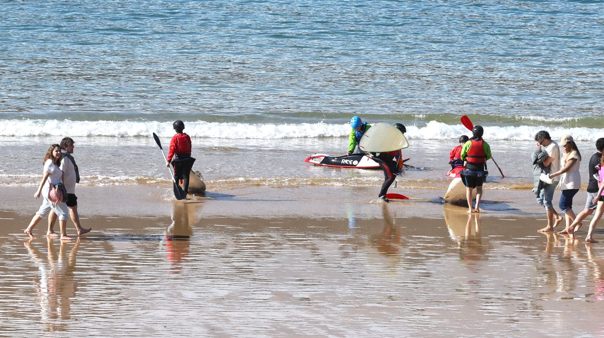 Un domingo primaveral en Donostia