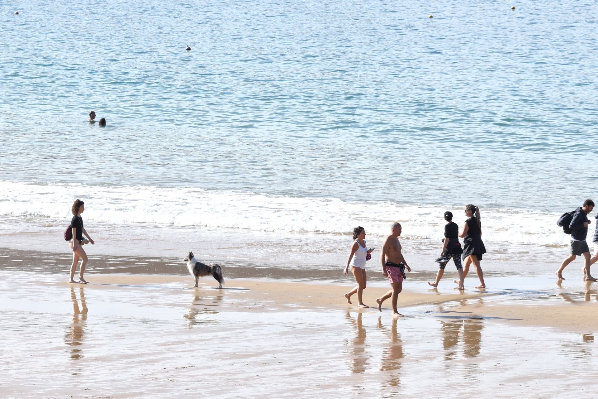 Un domingo primaveral en Donostia