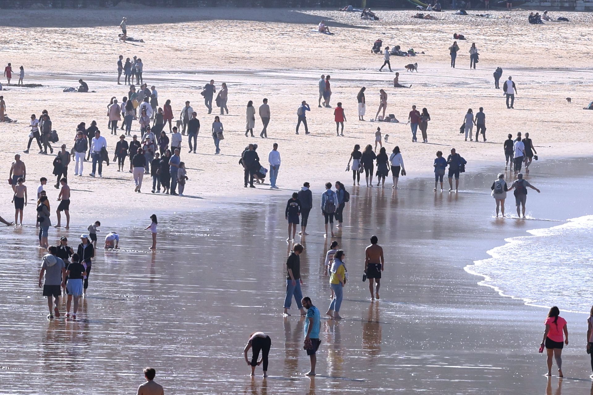 Un domingo primaveral en Donostia